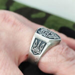 Служба безпілотних систем срібна печатка сбс зсу подарунок військовому дрон квадрокоптер безпілотник - Зображення 3