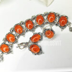 прикраси з бурштином, каблучка з бурштином, сережки з бурштином, браслет з бурштином, подарунок мамі, бабусі, сестрі, кумі, подрузі - Зображення 2