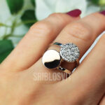 срібло з золотом набори кульчики срібні з золотом - Зображення 2