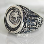 ісламські печатки срібло півмісяць і зірка