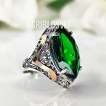 смарагдова каблучка смарагдове весілля прикраси зі смарагдом подарунок на день матері